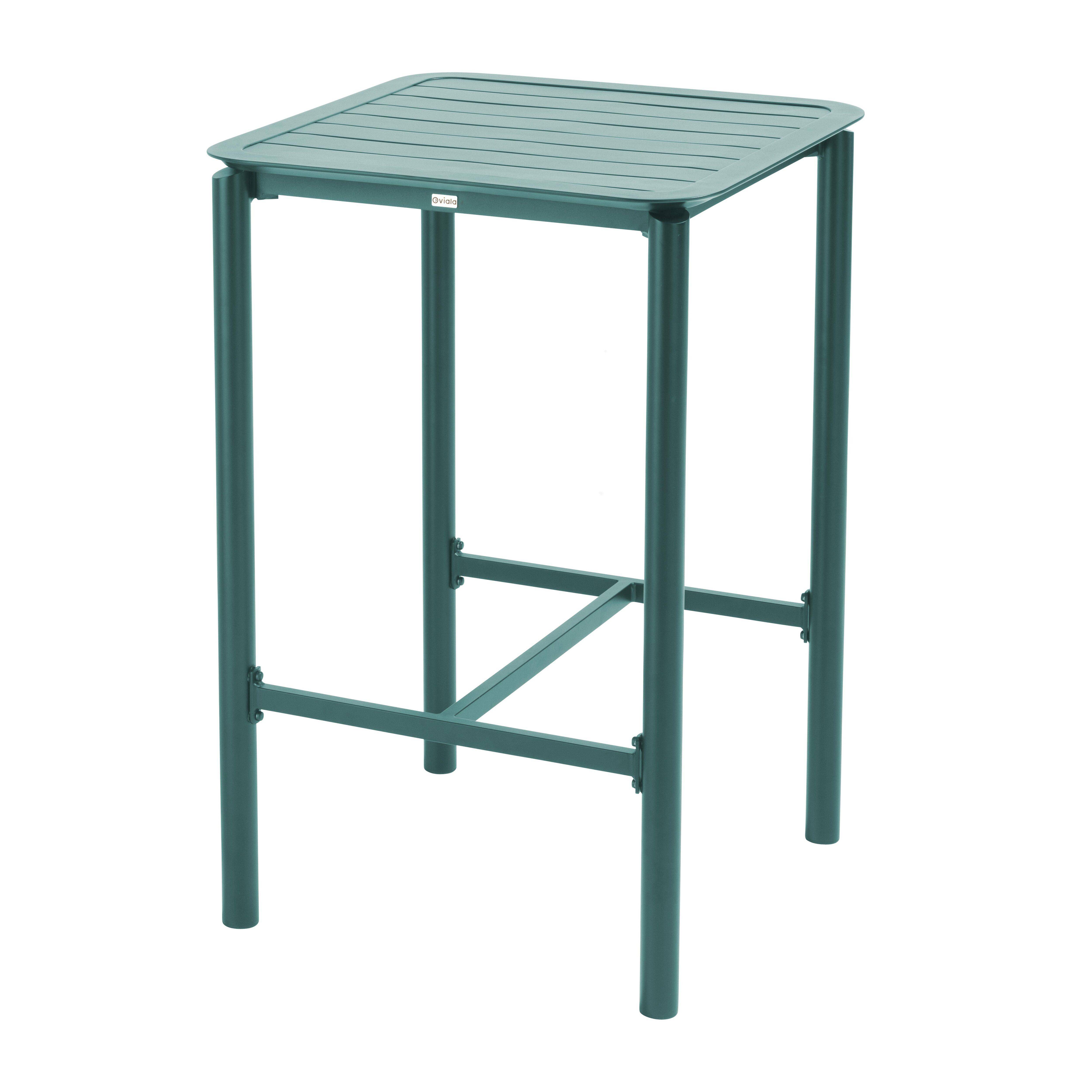 Oviala - Table haute de terrasse vert foncé Almada - Oviala - Image 2