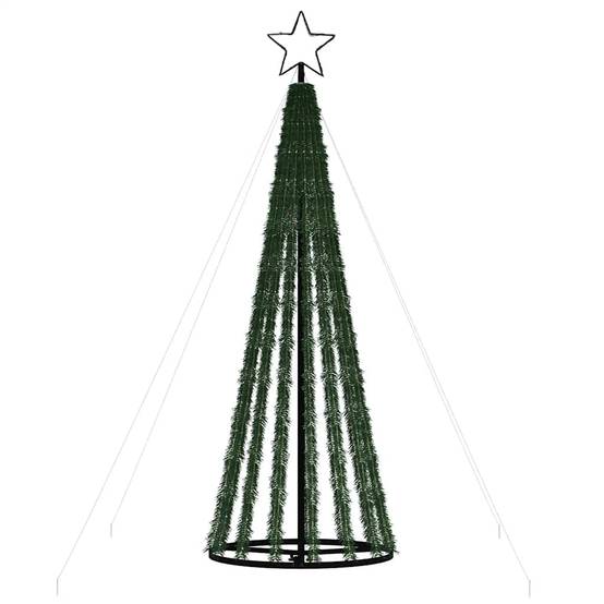 Sapin de Noël | Arbre de Noël à LED 275 LED bleu 180 cm Maison Chic - Image 5