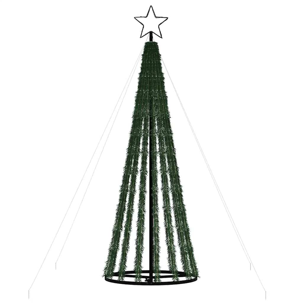 Sapin de Noël | Arbre de Noël à LED 275 LED bleu 180 cm Maison Chic - Image 5