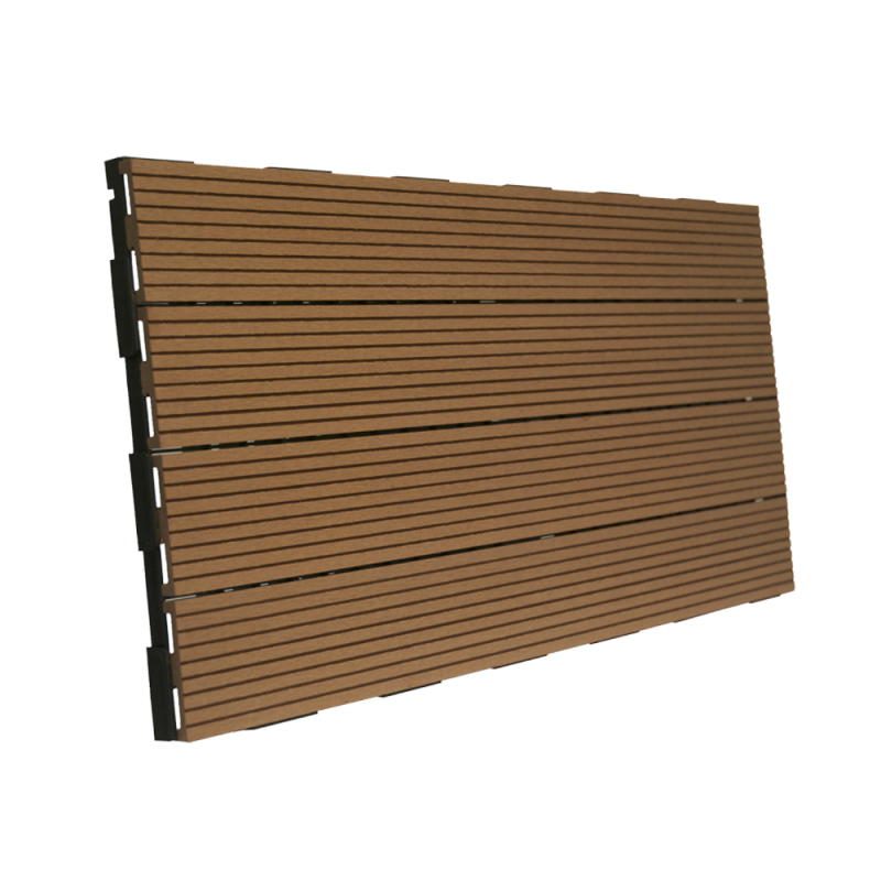 Dalle en composite Snap & Go (lot de 4) - Brun 30 x 60 cm - Snap & Go - Image 2