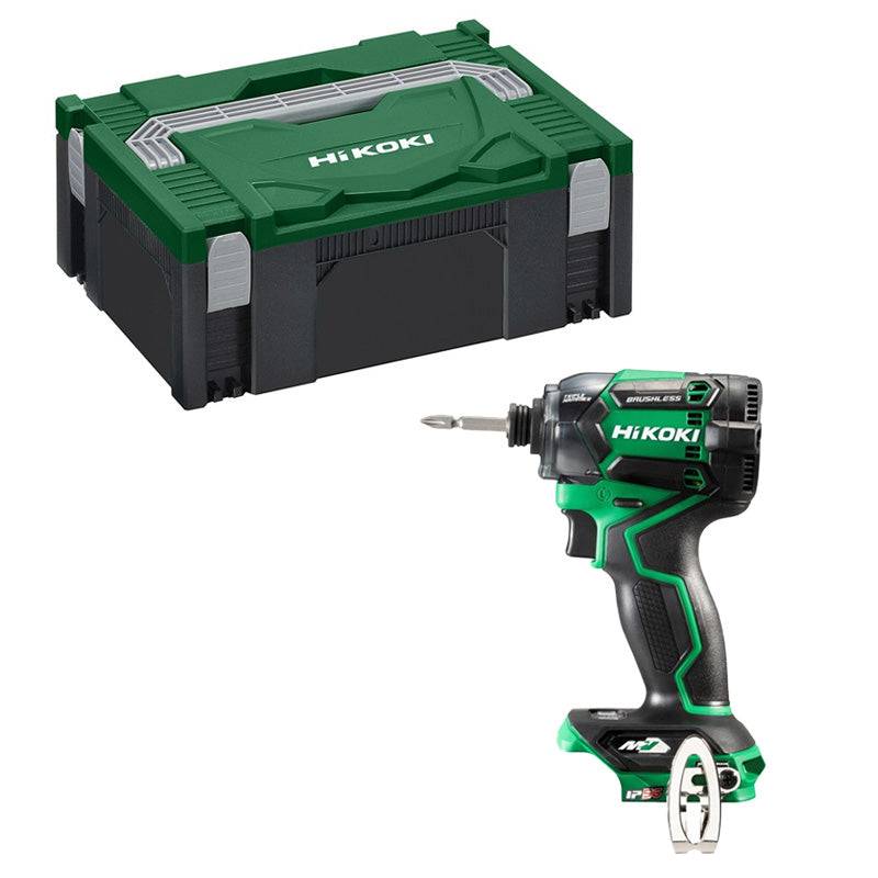 Visseuse à choc HIKOKI WH36DCW2Z - 215Nm MultiVolt 36V  Brushless - IP56 Triple Hammer - machine nue en HitCase Hikoki - Image 1