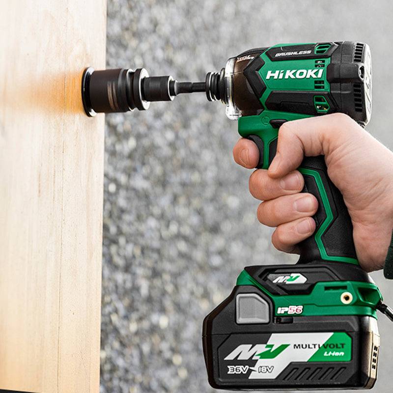 Visseuse à choc HIKOKI WH36DCW2Z - 215Nm MultiVolt 36V Brushless - IP56 Triple Hammer - machine nue en HitCase Hikoki - Image 5