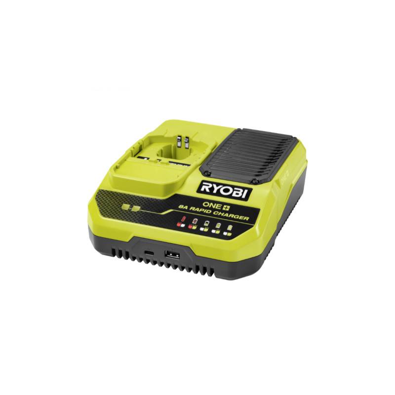 Ryobi - Chargeur rapide RYOBI 18V One+ - 8.0Ah - RC18180 - Image 1
