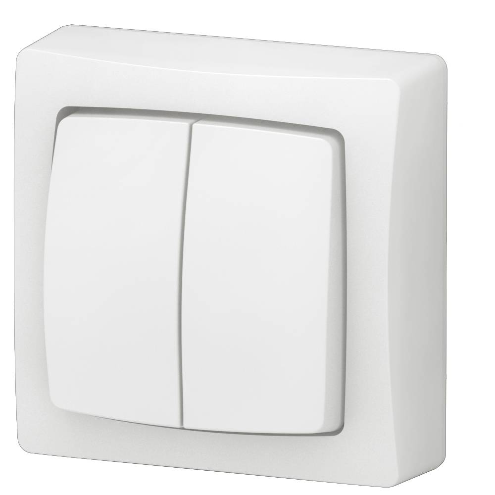 Legrand - Interrupteur pour va-et-vient ou bouton poussoir 5 en 1 saillie complet - LEGRAND - 086020L - Image 3