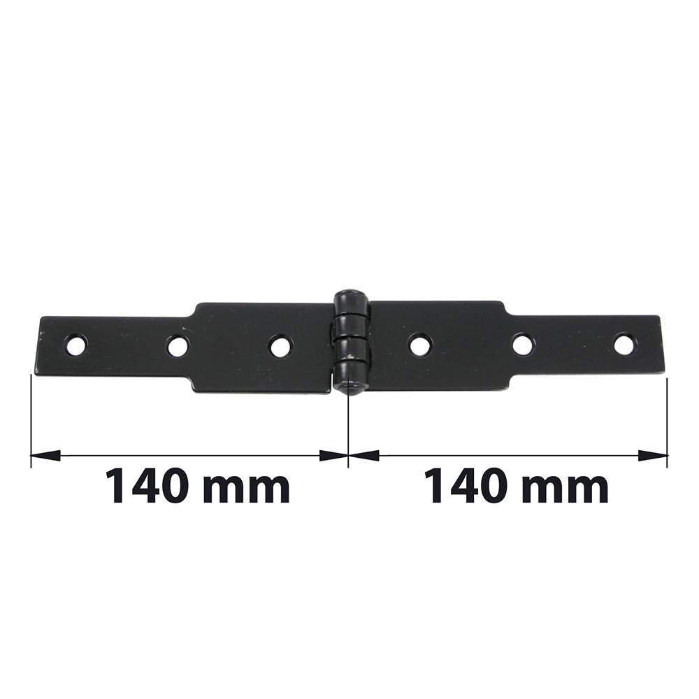 Afbat - Charnière à congé acier pour volets battants, L.50 x l.140 mm