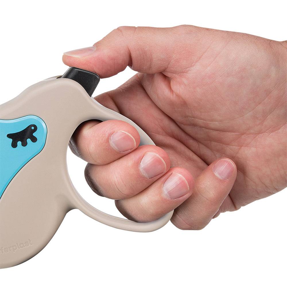 Ferplast - Ferplast Laisse Chien Enrouleur AMIGO MINI, laisse pour petits chiens jusqu'à 12 Kg. Cordon Extensible max 3 m. Bouton de verrouillage et de - Image 4
