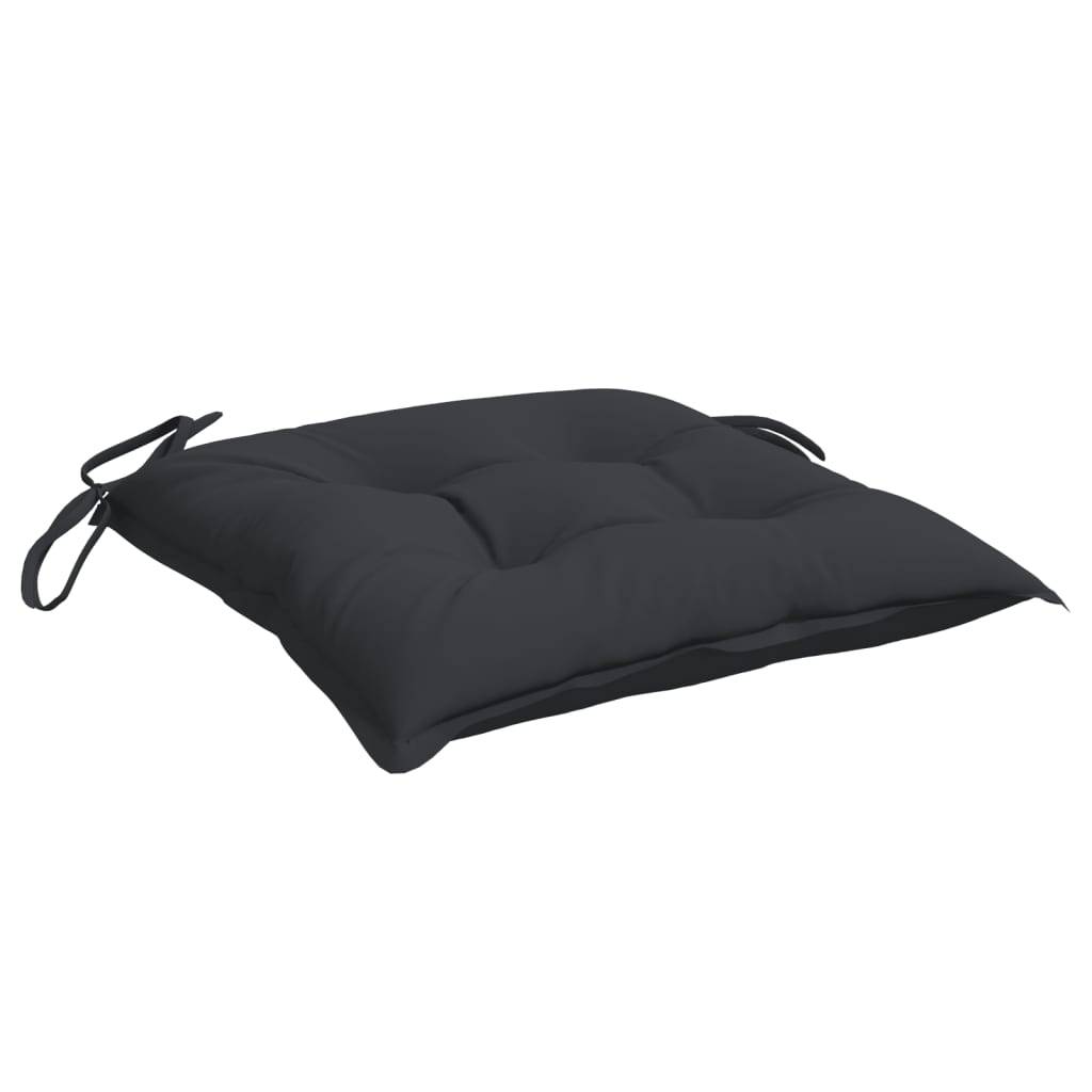 ComfortXL - Lot de 6 Coussins d'Assise Palette Tissu Oxford Épais 7cm pour Salon de Jardin Noir 50x50x7 cm – ComfortXL Outdoor Living - Image 5