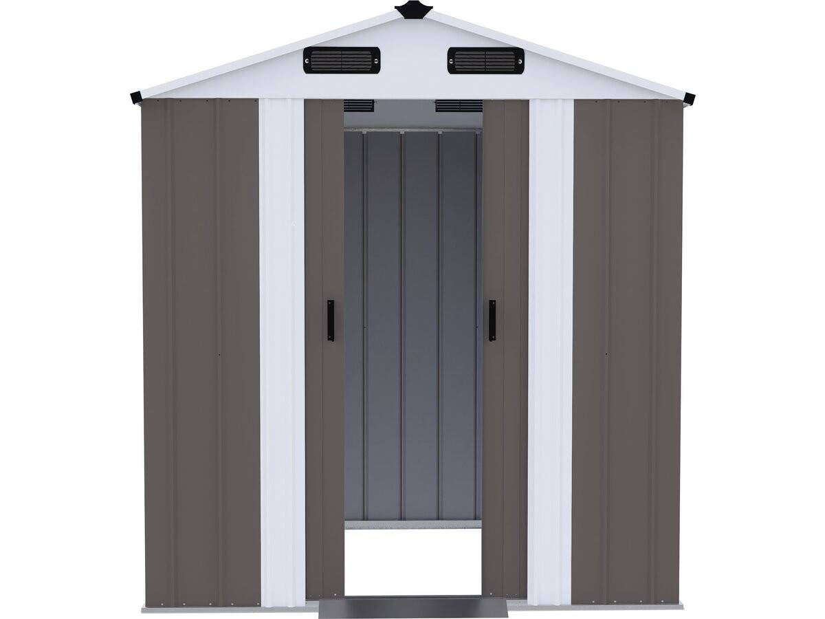 Habitat Et Jardin - Abri De Jardin Métal "dallas Ii" - 2,17 M² - Taupe -habitat Et Jardin - Image 4