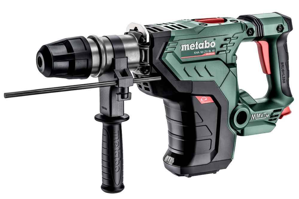 Metabo - Marteau perforateur burineur 36 V KHA 18 LTX BL 40 - Pick+Mix (sans batterie), coffret metaBOX