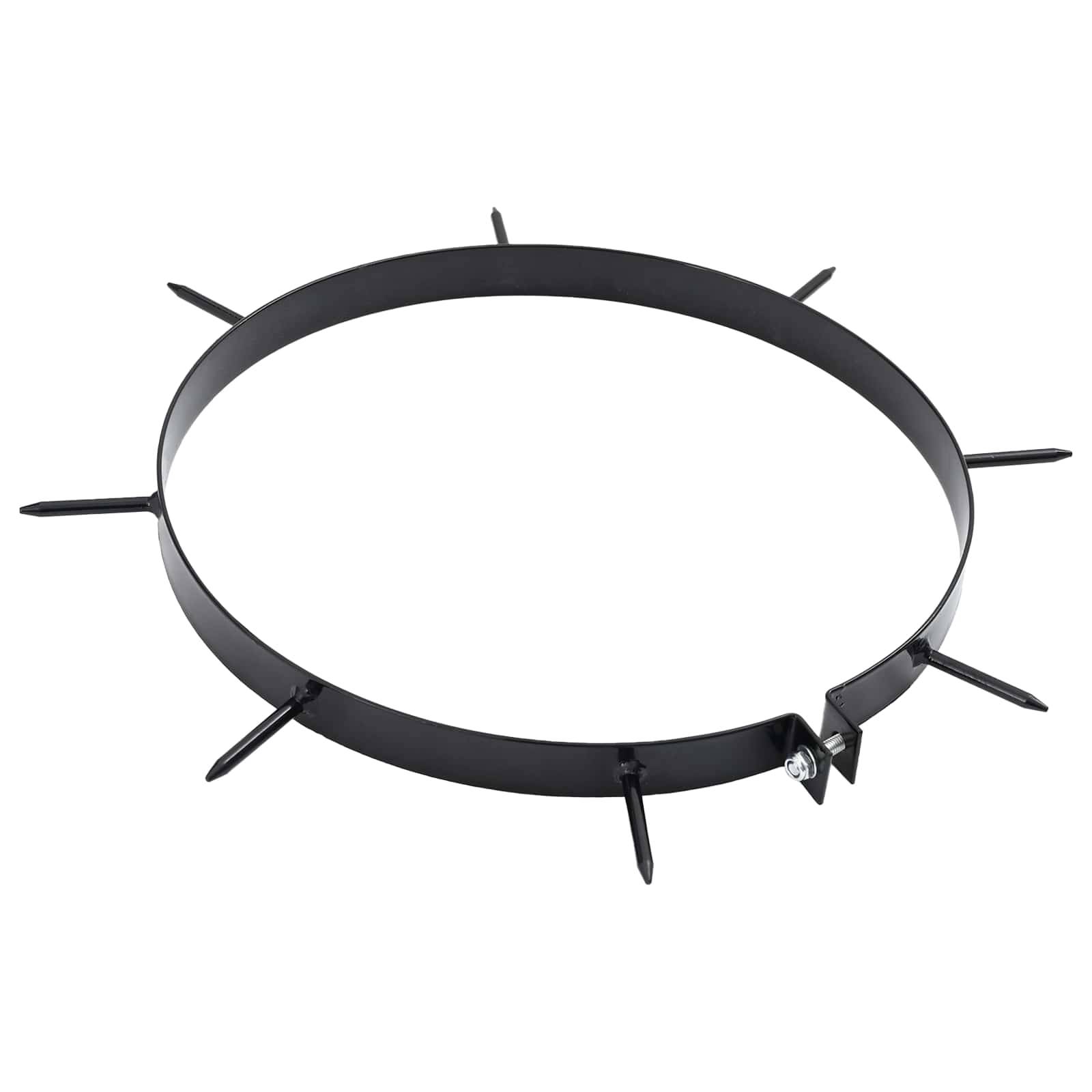 Vidaxl - Pince d'aérateur de gazon avec pointes 5 pcs Ø 30 cm Acier vidaXL 42032339 - Image 2