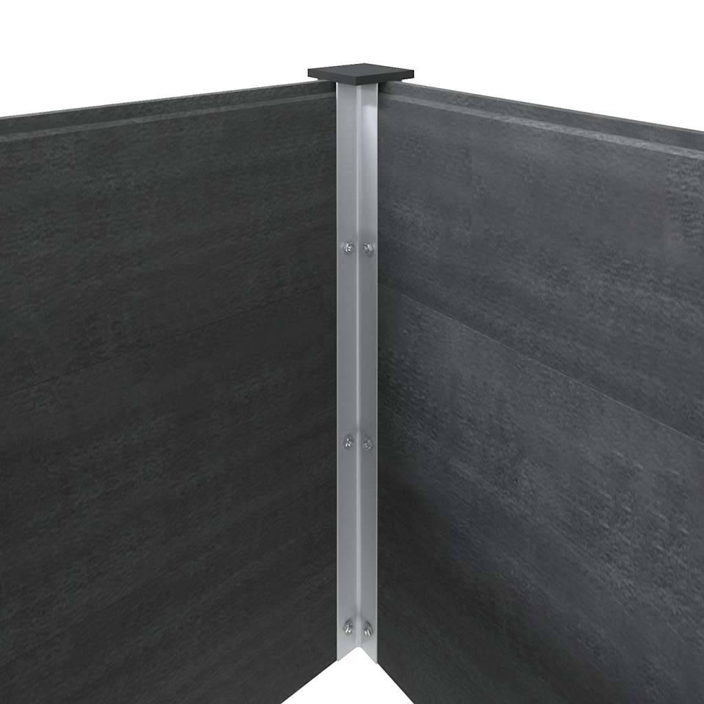 Vidaxl - Lit surélevé de jardin 200x50x54 cm WPC Gris vidaXL 318095 - Image 5