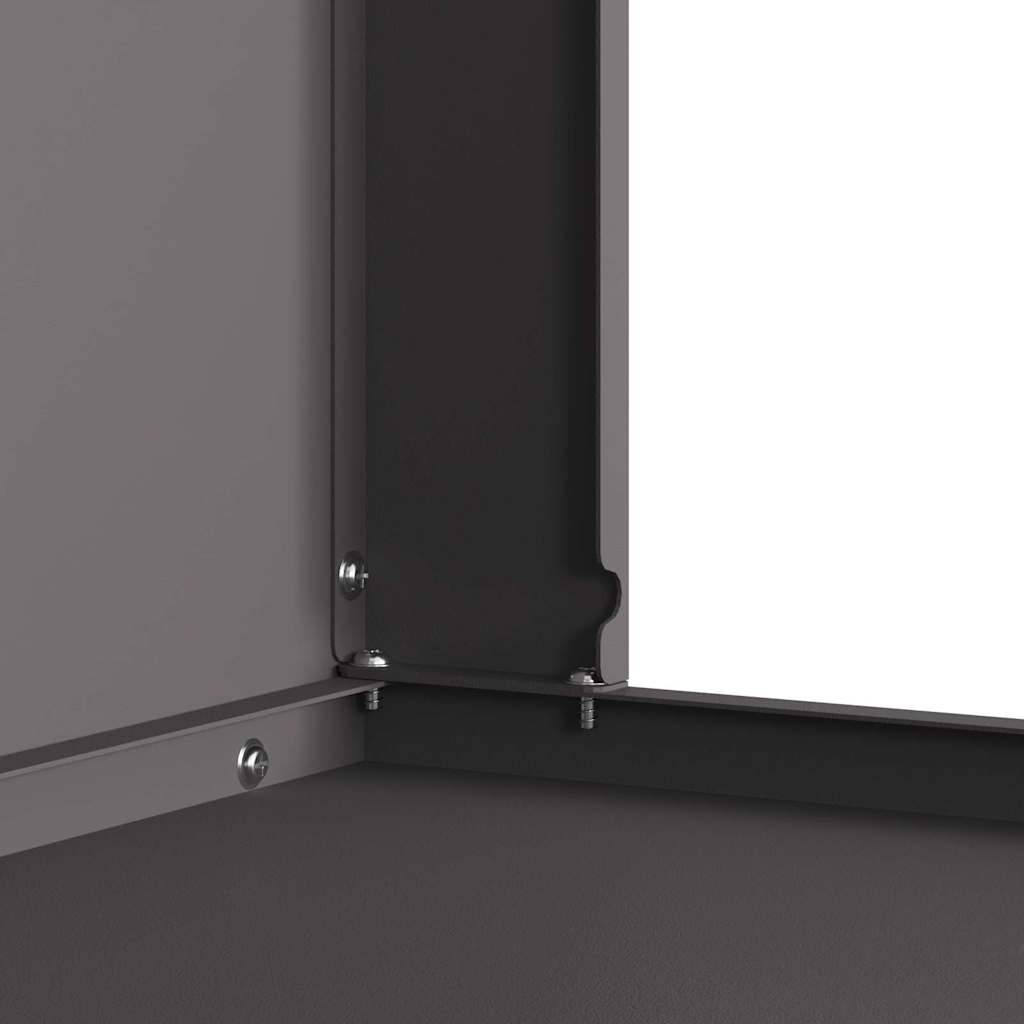 ComfortXL - Foyer extérieur avec cheminée en acier pour jardin 96cm Noir – ComfortXL Outdoor Living - Image 9