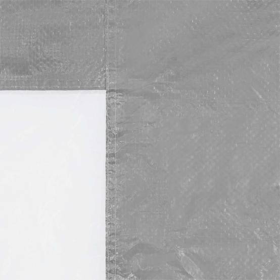 Parois de tente de fête PE gris clair 400 x 195 cm - PANGIVO - Image 4