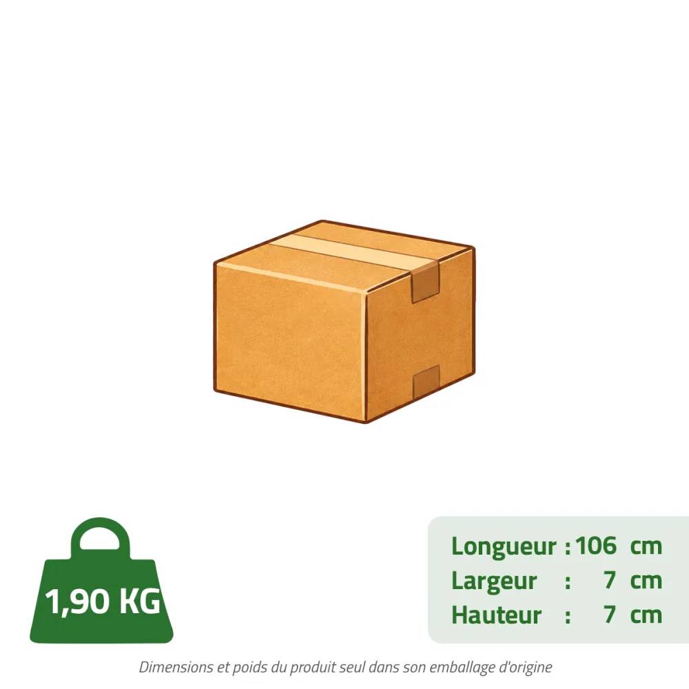 Feutre de paillage écologique 90 g/m² - 2,10 x 10 m - Image 5
