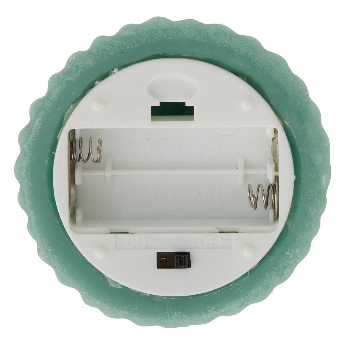 Atmosphera - Bougie LED forme sapin H.20cm vert - Feeric Lights & Christmas - Image 3