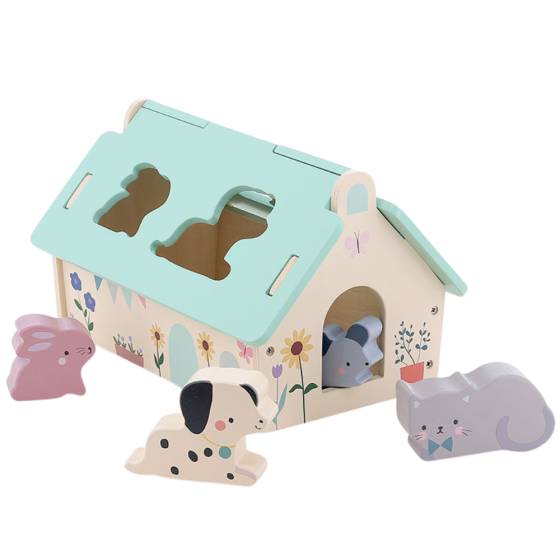 Vilac - Vilac - Boite à formes maison des animaux - Sarah - Image 3