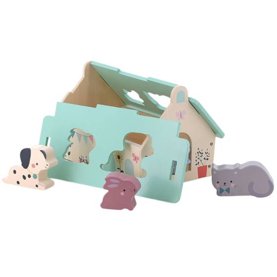 Vilac - Vilac - Boite à formes maison des animaux - Sarah - Image 6