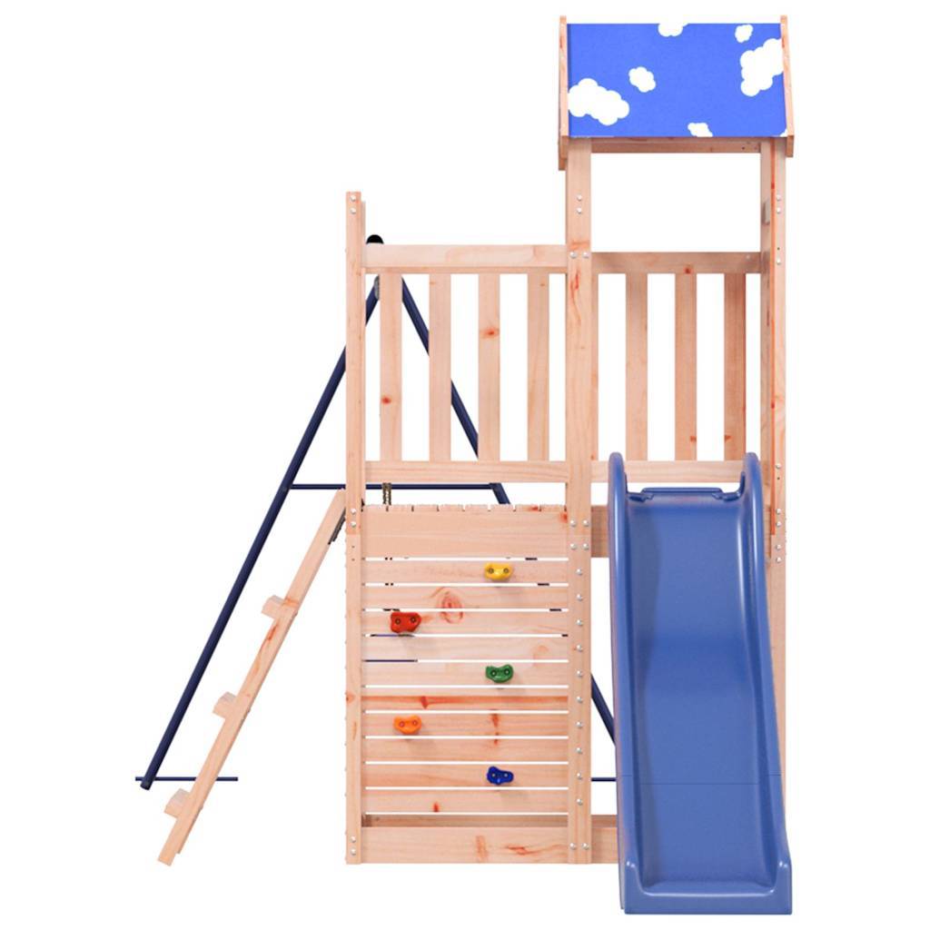Aire de jeux d'extérieur - Jeu Plein air enfant bois massif de douglas-JU1569 - Image 5