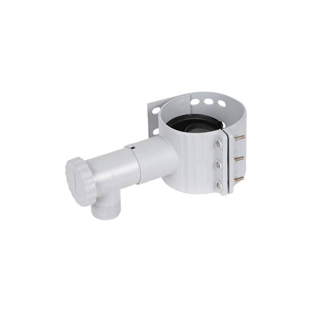Récupérateur eau pluie gris pour gouttiere de 75 a 100 - Image 2