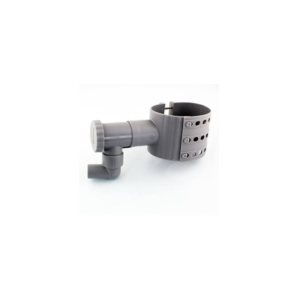 Récupérateur eau pluie gris pour gouttiere de 75 a 100 - Image 4
