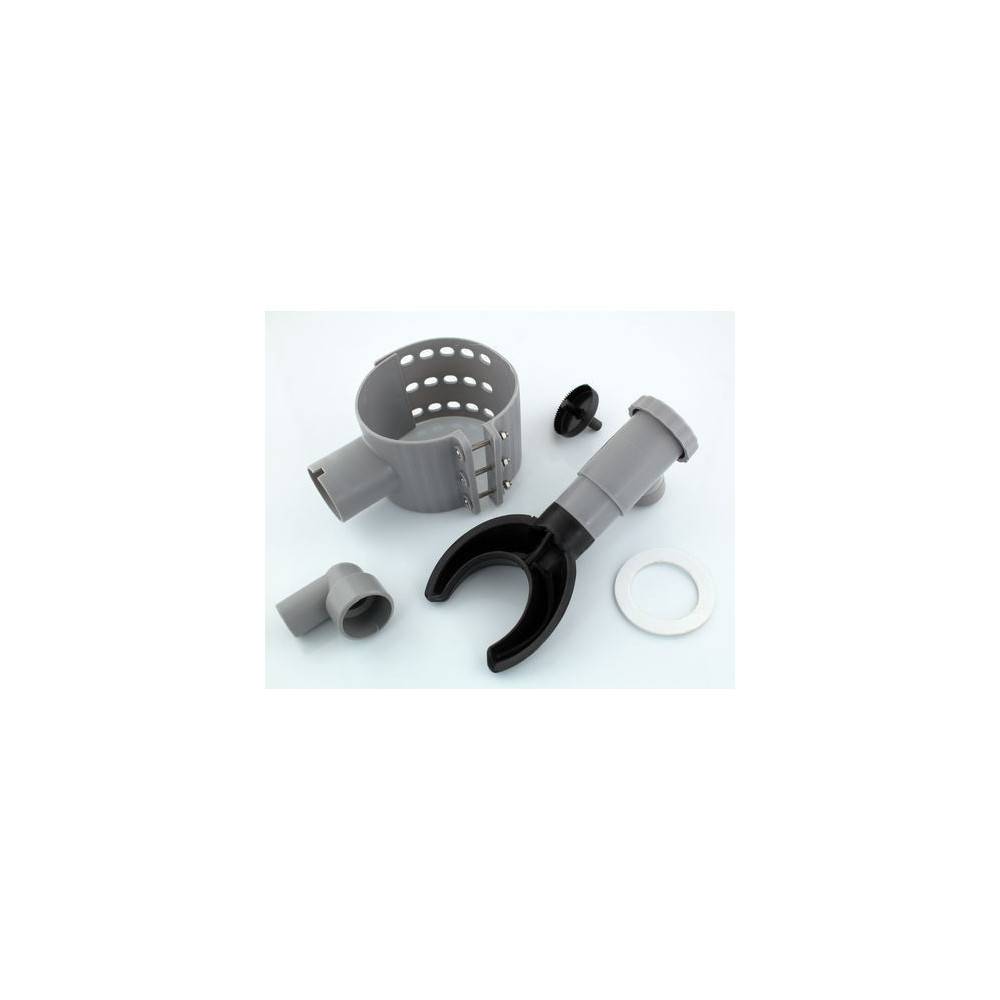 Récupérateur eau pluie gris pour gouttiere de 75 a 100 - Image 5