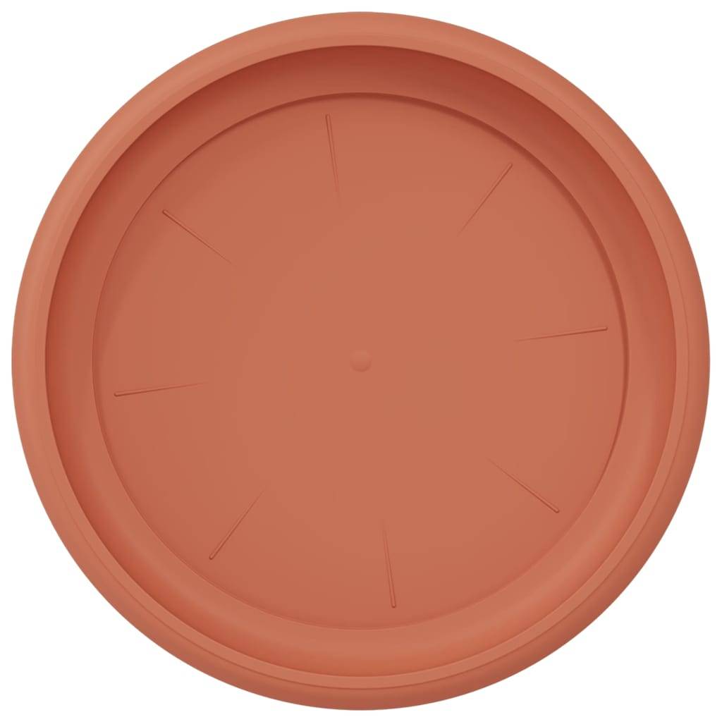 Prolenta Premium - Jardinière plastique rouge 23,5 x 23,5 x 2,5 cm - Prolenta premium p38.4 - Image 7