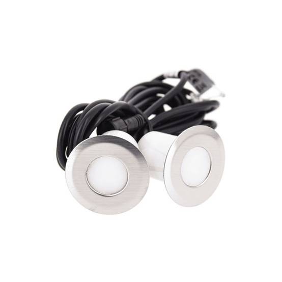Xanlite - Rallonge de 2 Spots 12V RVB + Blanc IP67 Inox 304 - SPTE2RRGBW - Image 3