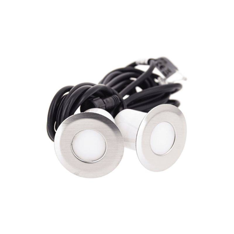Xanlite - Rallonge de 2 Spots 12V RVB + Blanc IP67 Inox 304 - SPTE2RRGBW - Image 3