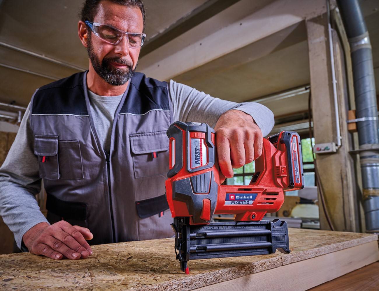 Einhell - Cloueuse sans fil FIXETTO 18/50 N - 60 coups/minutes - 500 clous inclus Einhell - Image 3