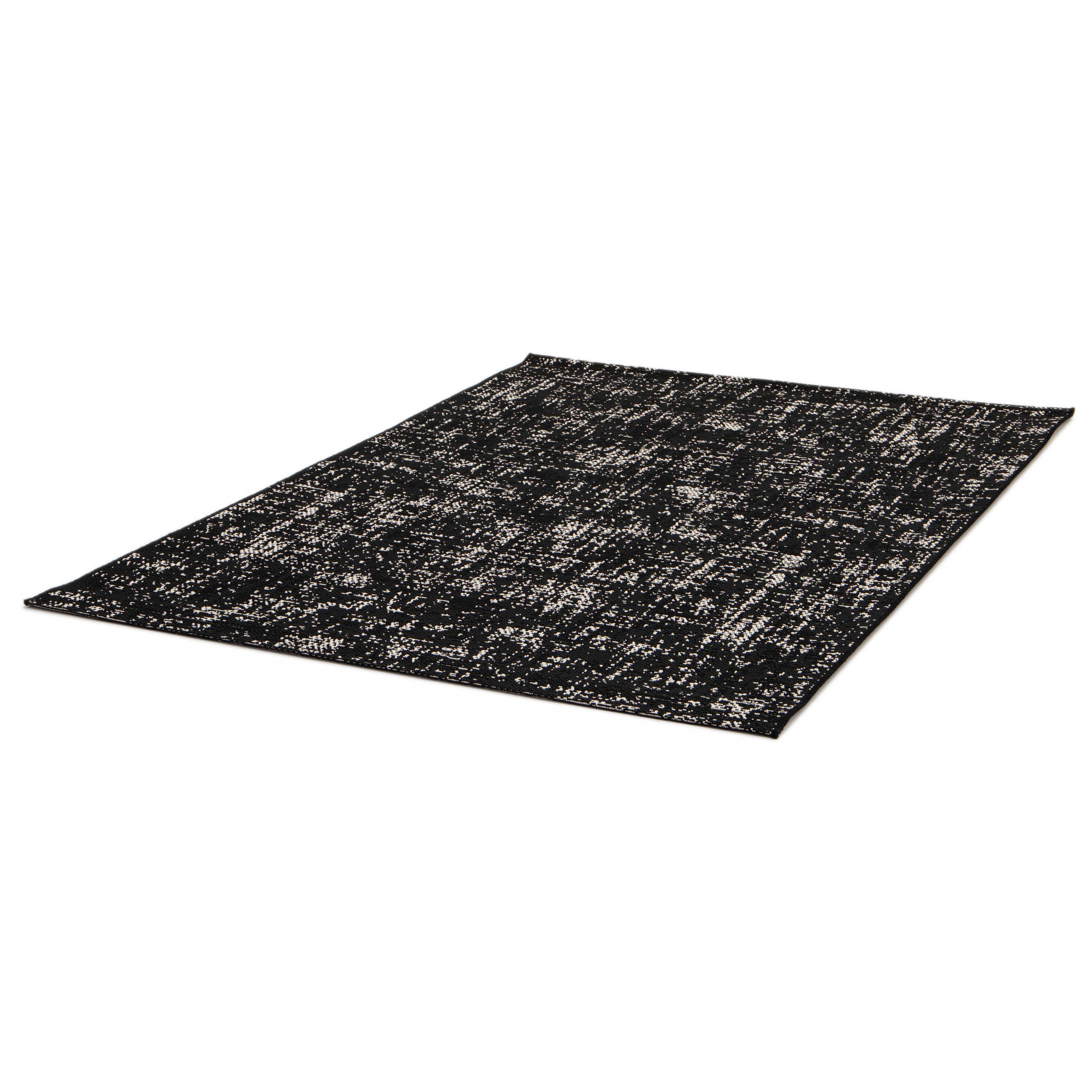 Oviala - Tapis d'extérieur en polypropylène 200 x 290 cm noir Hella - Oviala - Image 5