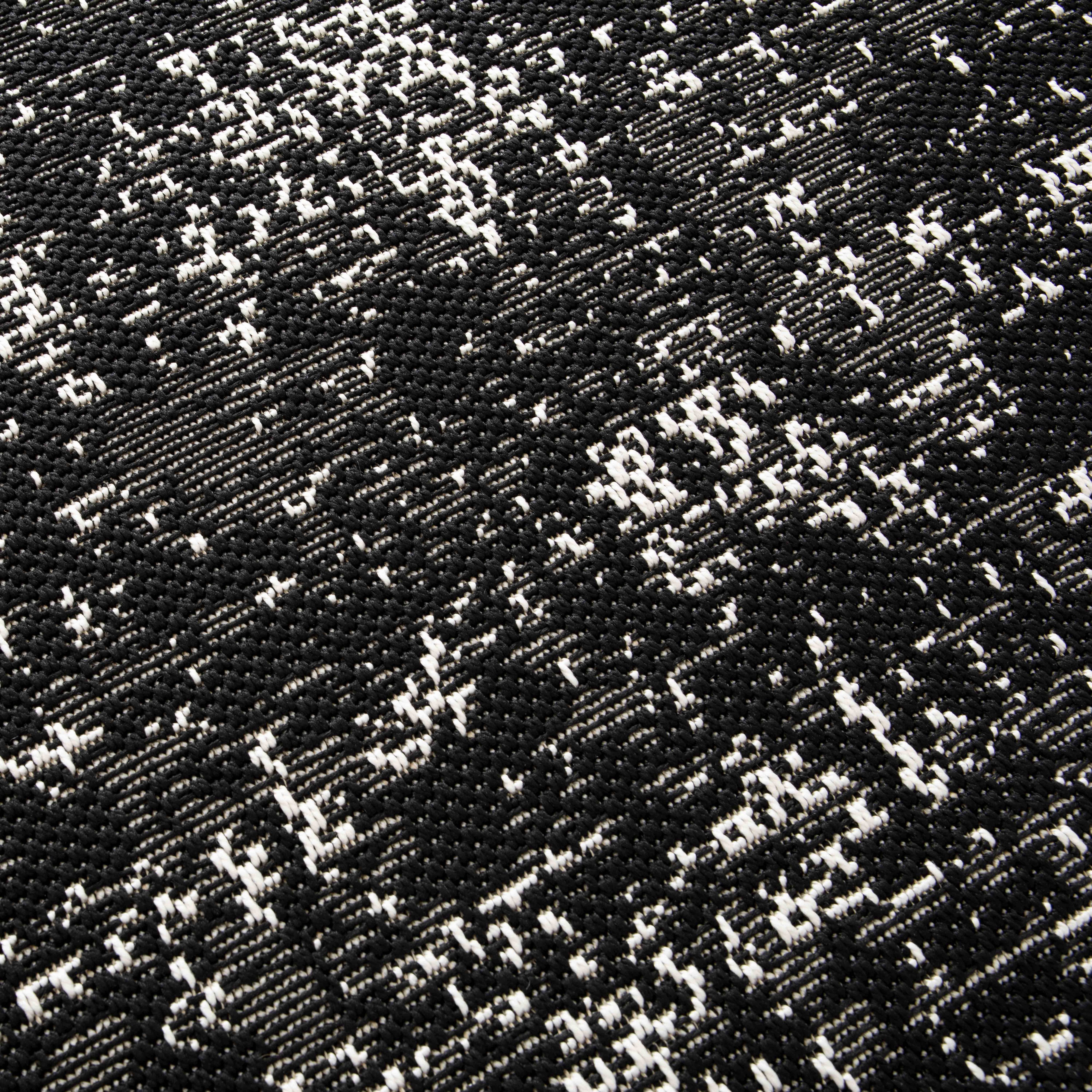 Oviala - Tapis d'extérieur en polypropylène 200 x 290 cm noir Hella - Oviala - Image 3