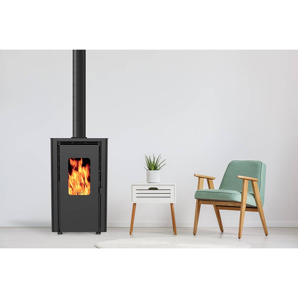 Supra - Poêle à granulés de bois 6.1kw noir ORPHEE 6 NOIR Supra - Image 3