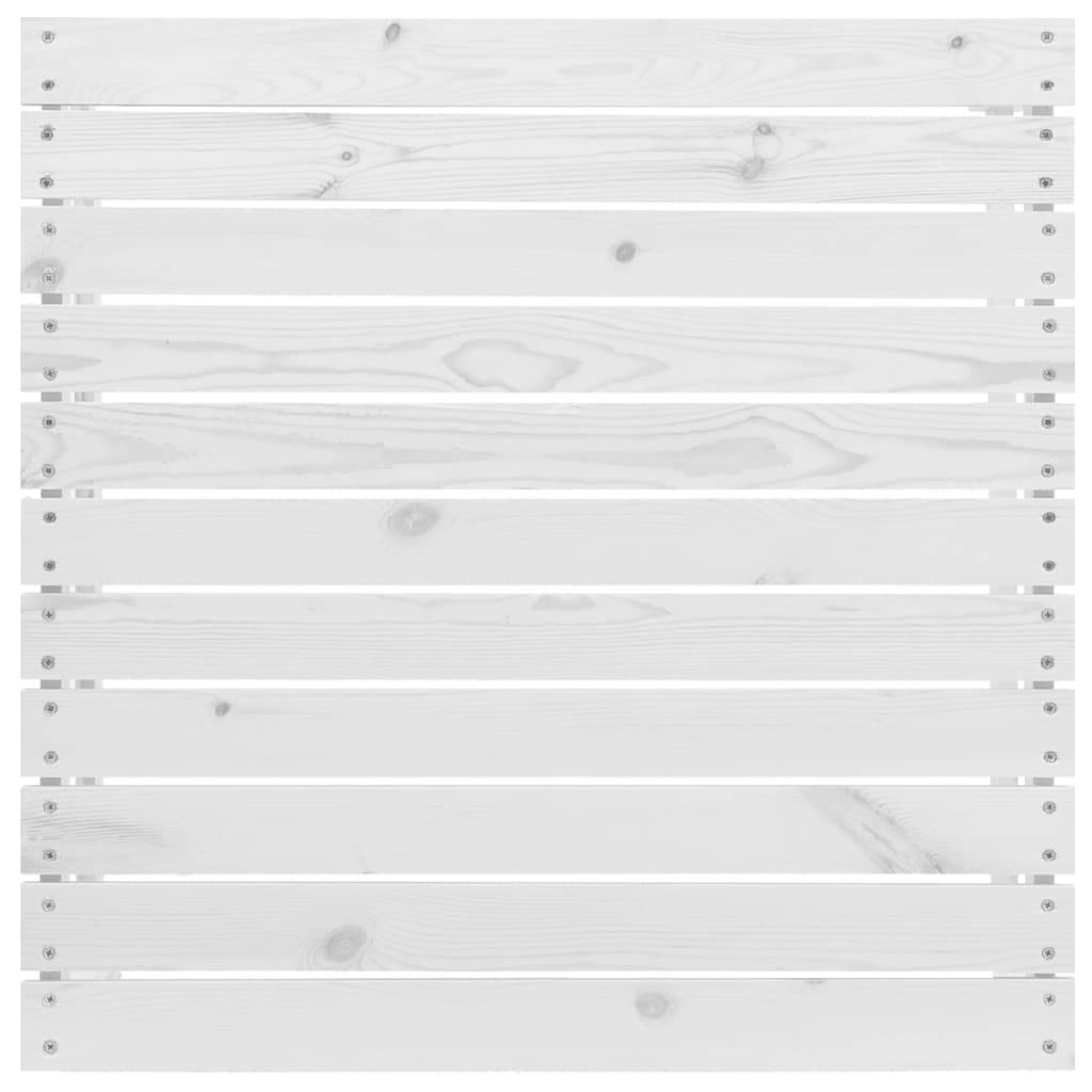 Prolenta Premium - Salon complet 3 places bois de pin et tissu (100 % polyester) blanc  63,5 x 63,5 x 62,5 cm  - Prolen - Image 6