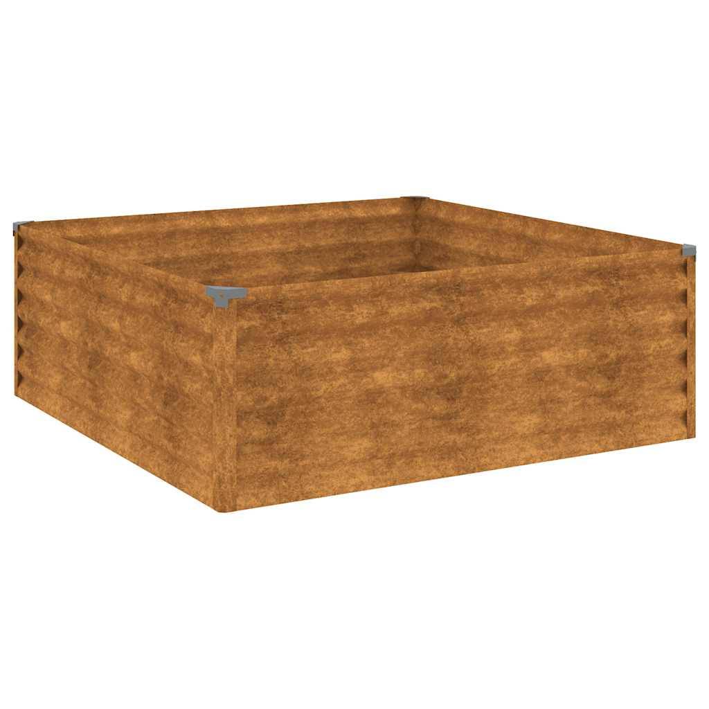 Vidaxl - Lit surélevé de jardin 100x100x36 cm acier corten vidaXL 151993 - Image 2