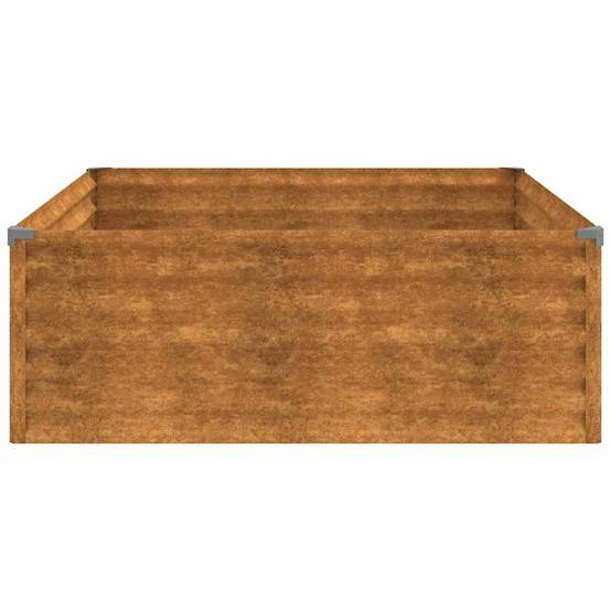 Vidaxl - Lit surélevé de jardin 100x100x36 cm acier corten vidaXL 151993 - Image 9