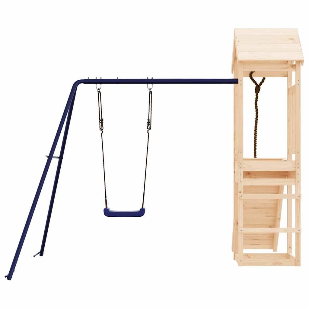 Aire de jeux d'extérieur - Jeu Plein air enfant bois de pin massif-JU1568 - Image 7