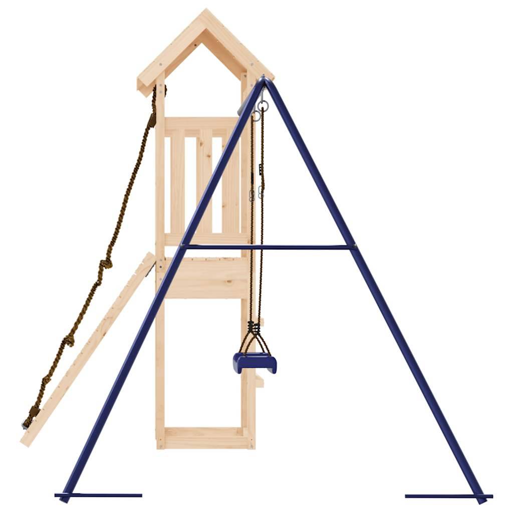 Aire de jeux d'extérieur - Jeu Plein air enfant bois de pin massif-JU1568 - Image 6