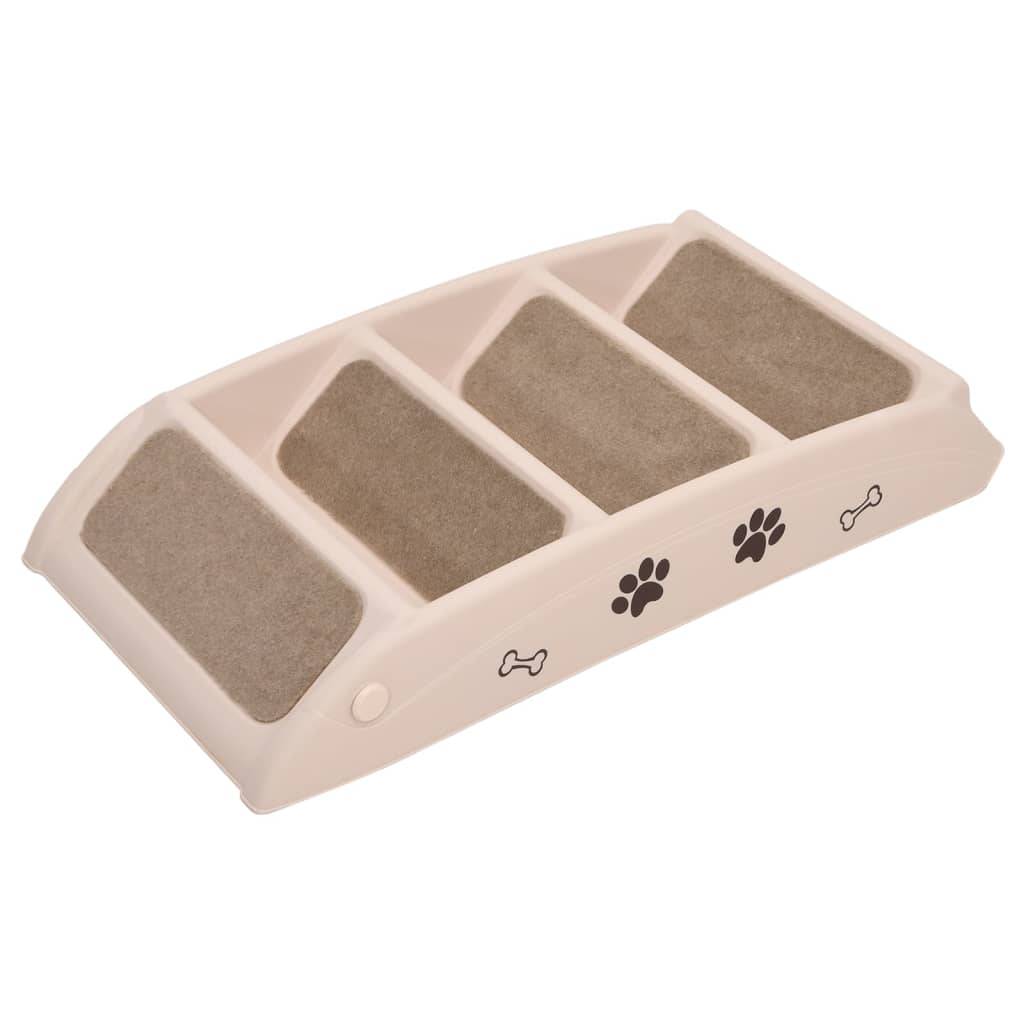 Vidaxl - Escaliers pliables pour chiens Crème 62x40x49,5 cm vidaXL 170984 - Image 7