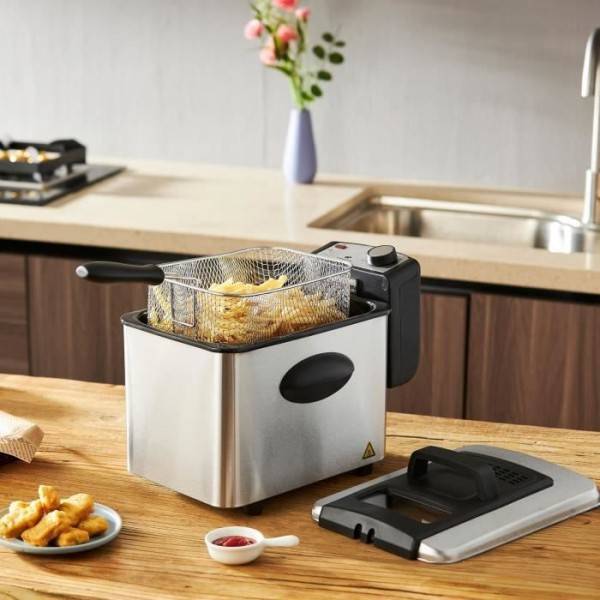 Friteuse Electrique CONTINENTAL EDISON CEFR4IX3 -  4 Litres - 2000W - Image 3