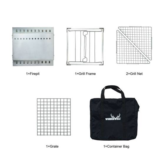 Foyer-Grill Portable à Combustion Secondaire Winnerwell® - Image 3