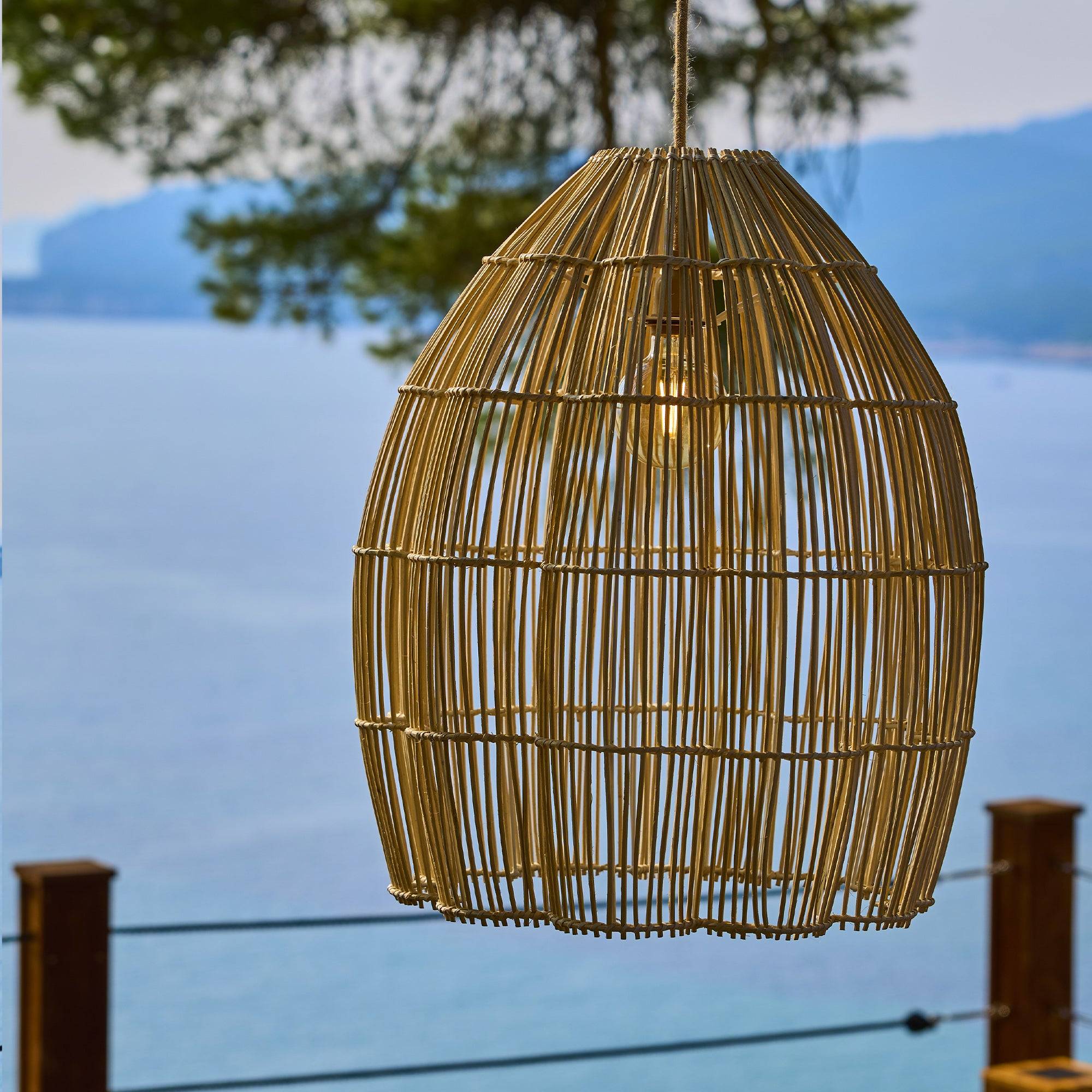 Lumisky - Abat jour naturel seul AVILA H60cm - Image 4