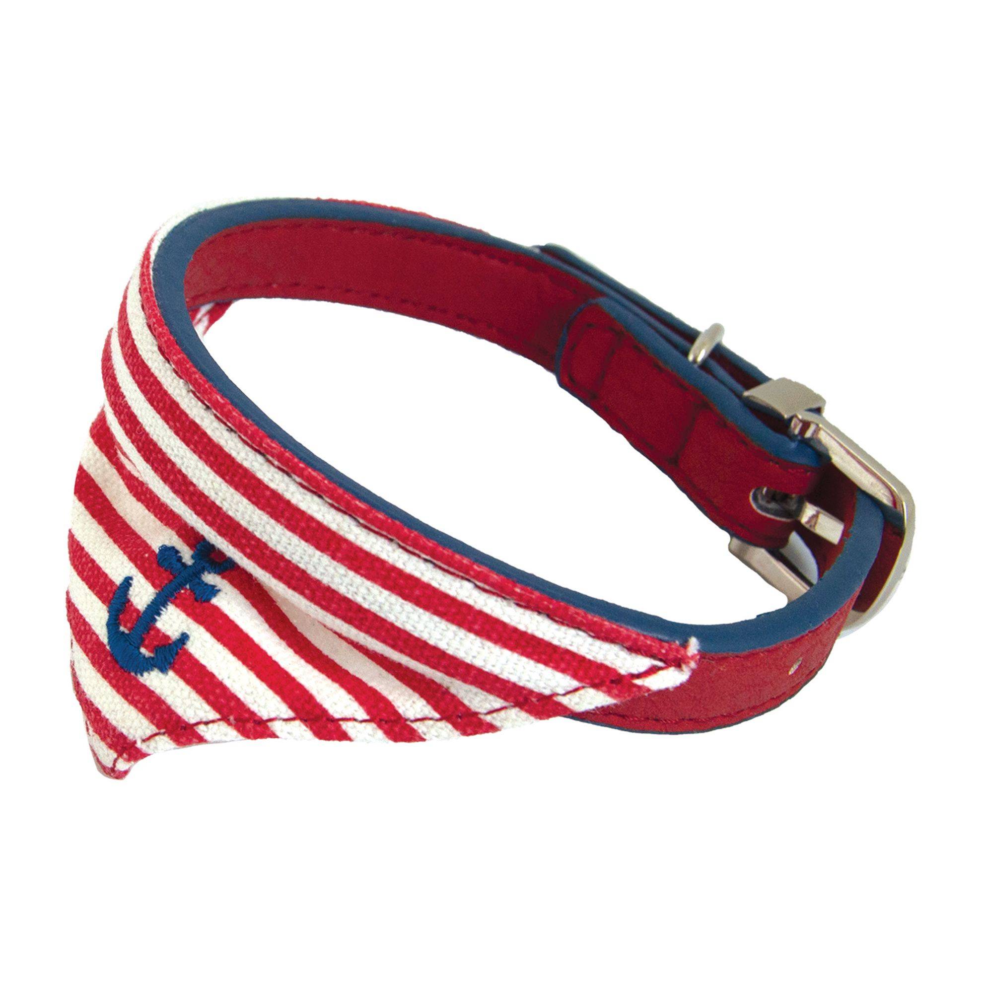 Collier chien Doogy Matelot Rouge DOOGY FASHION