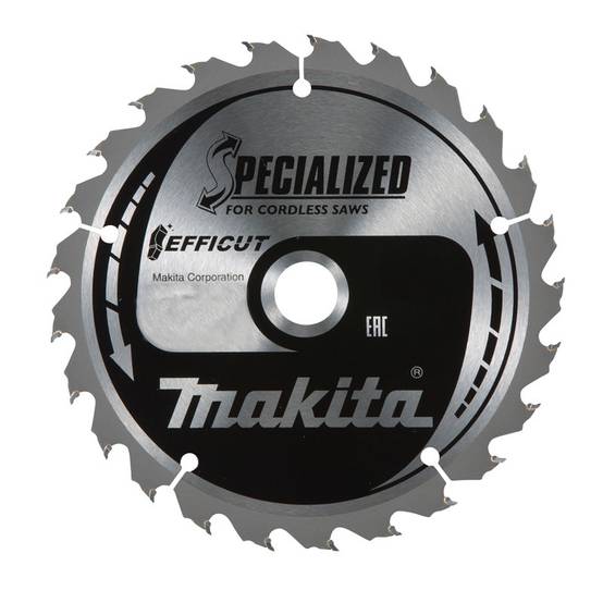 Makita - Lames carbure "EFFICUT" pour Bois, pour scies circulaires à batterie MAKITA - taille Ø 165 mm x 25 Dents - MAKITA ACCESSOIRES - Image 3