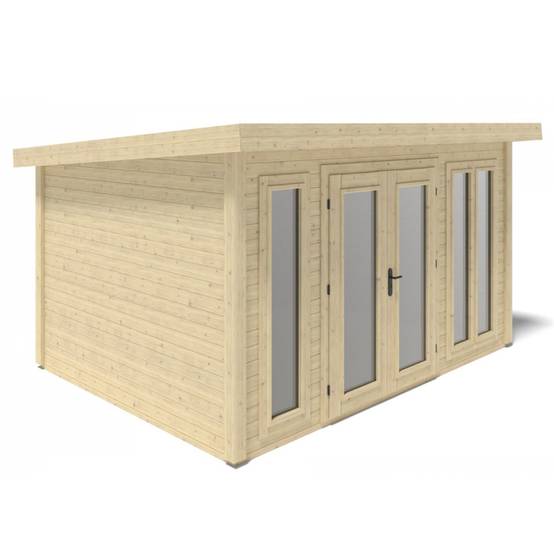 Altanka - Abri de jardin en bois Kira 4,04x3,09m - 12m2 - Ep. 34mm - 000008 - ALTANKA - Image 5