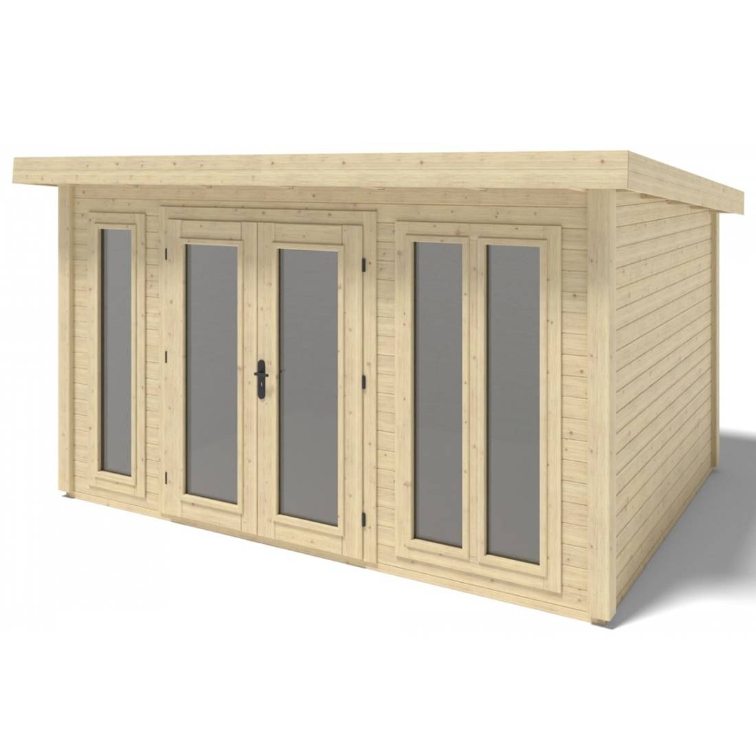 Altanka - Abri de jardin en bois Kira 4,04x3,09m - 12m2 - Ep. 34mm - 000008 - ALTANKA - Image 1