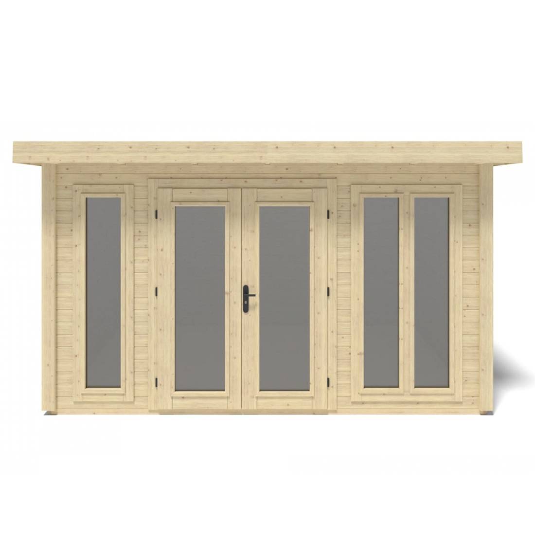 Altanka - Abri de jardin en bois Kira 4,04x3,09m - 12m2 - Ep. 34mm - 000008 - ALTANKA - Image 3