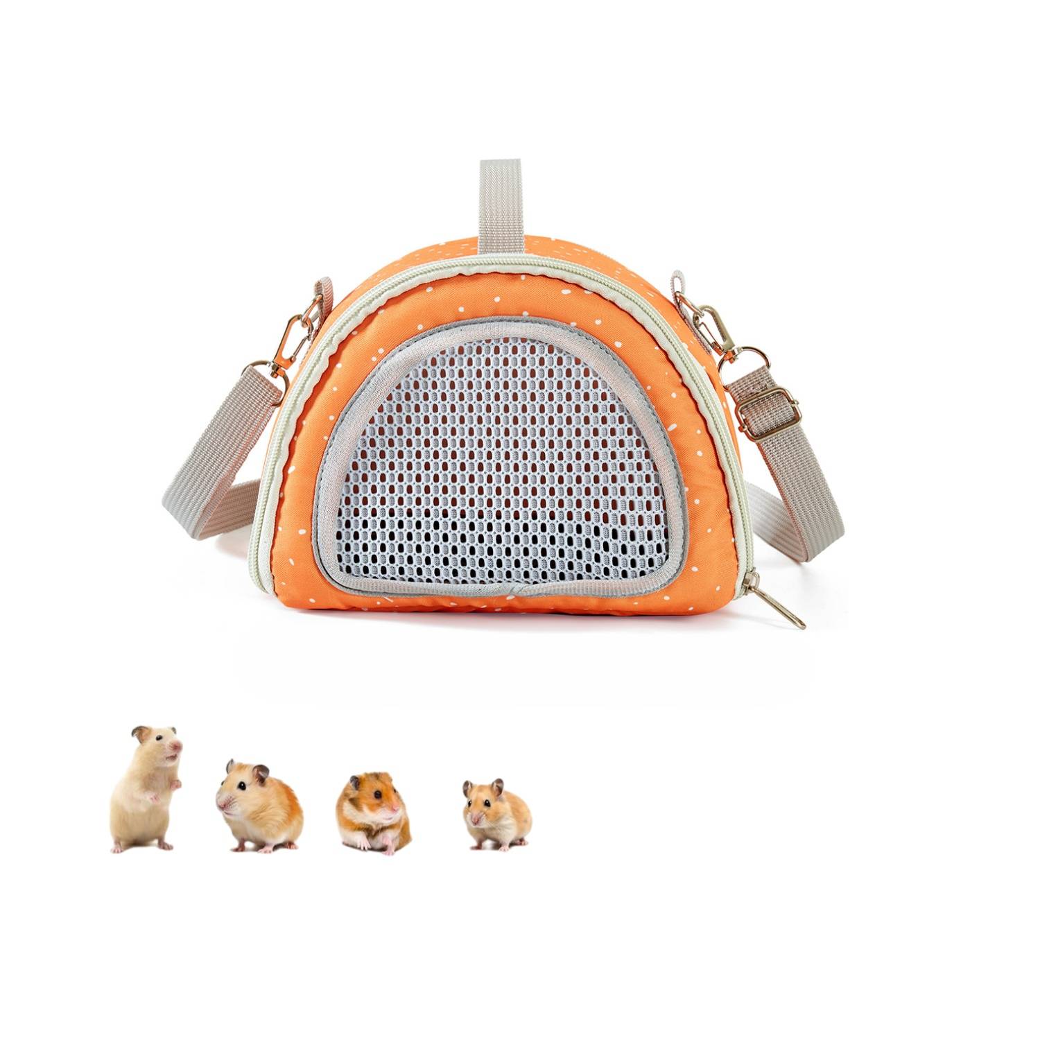DtopbuyAge - Sac à Dos Portable pour Hamster - Respirant et Léger DtopbuyAge