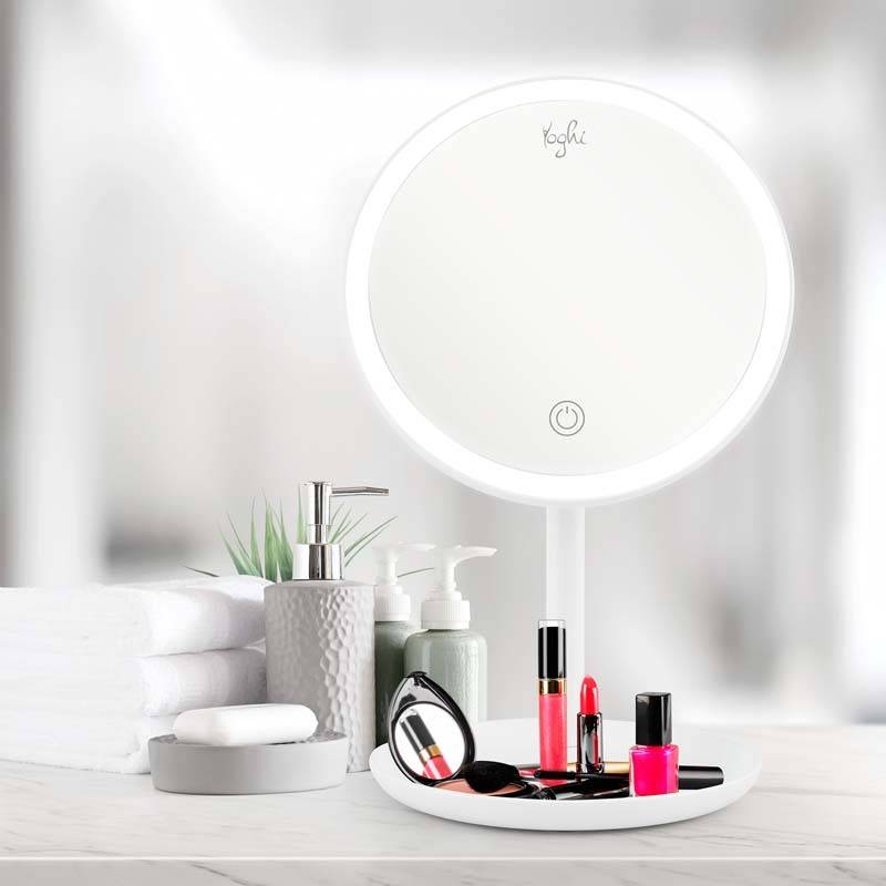 Yoghi - Be Lite Miroir Bluetooh Led Tactile Avec Micro Et Haut Parleur - Image 5