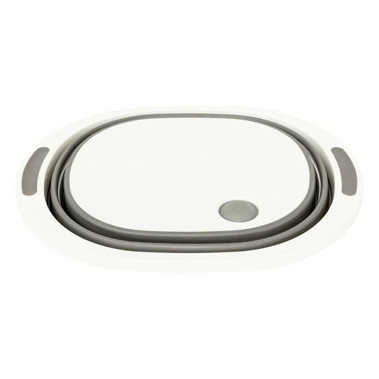 Bassine Avec Bouchon Vidange "Rétractable" 8L Blanc - Image 2