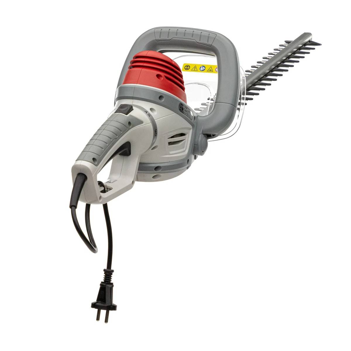 Taille-haie électrique 600W Double lame 55 cm Poignée ergonomique pivotante Frein électrique IKRA - Image 10